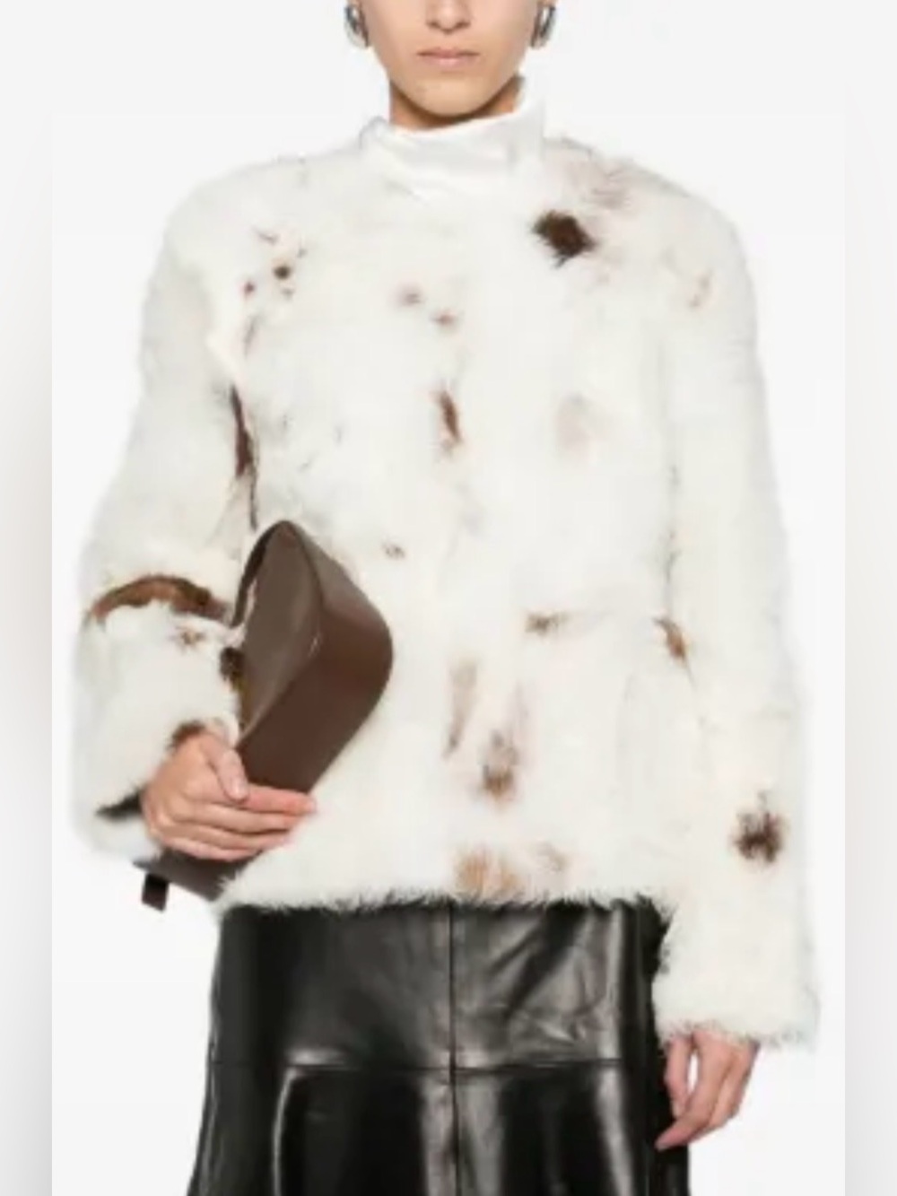Zimmermann Women The Hypnotic Spot Shearling Jacket NWT Small